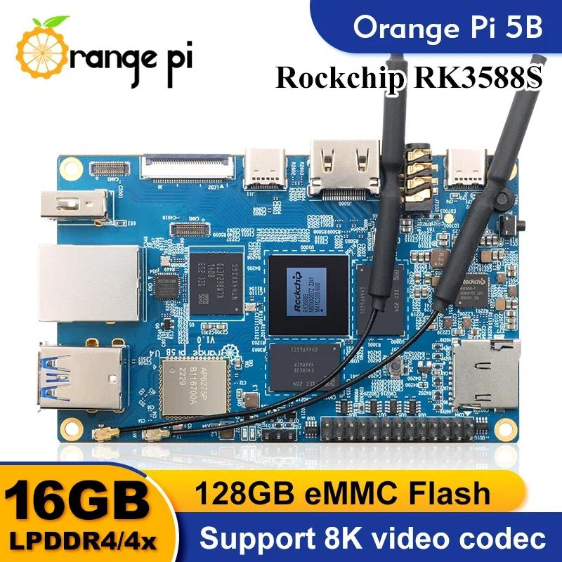   5B  ̱  ǻ, EMMC -BT  ,   ȵ̵ , RK3588S, 128GB, 16GB